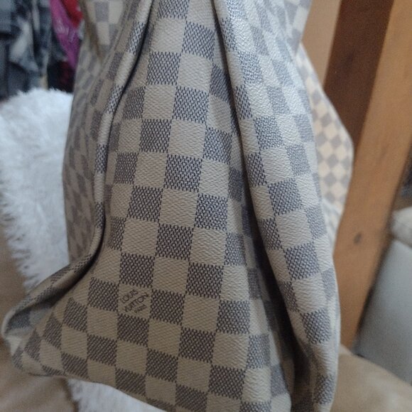 💯% Authentic XXL Louis Vuitton Artsy GM Azur - Picture 6 of 15